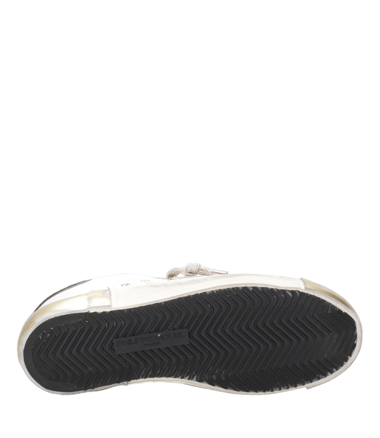 Philippe Model | Sneakers Prsx Low Bianco e Oliva