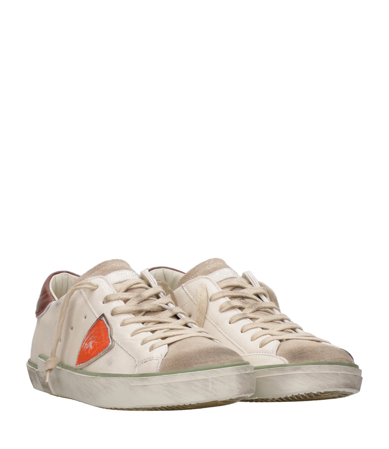 Philippe Model | Sneakers Prsx Low Beige e Taupe