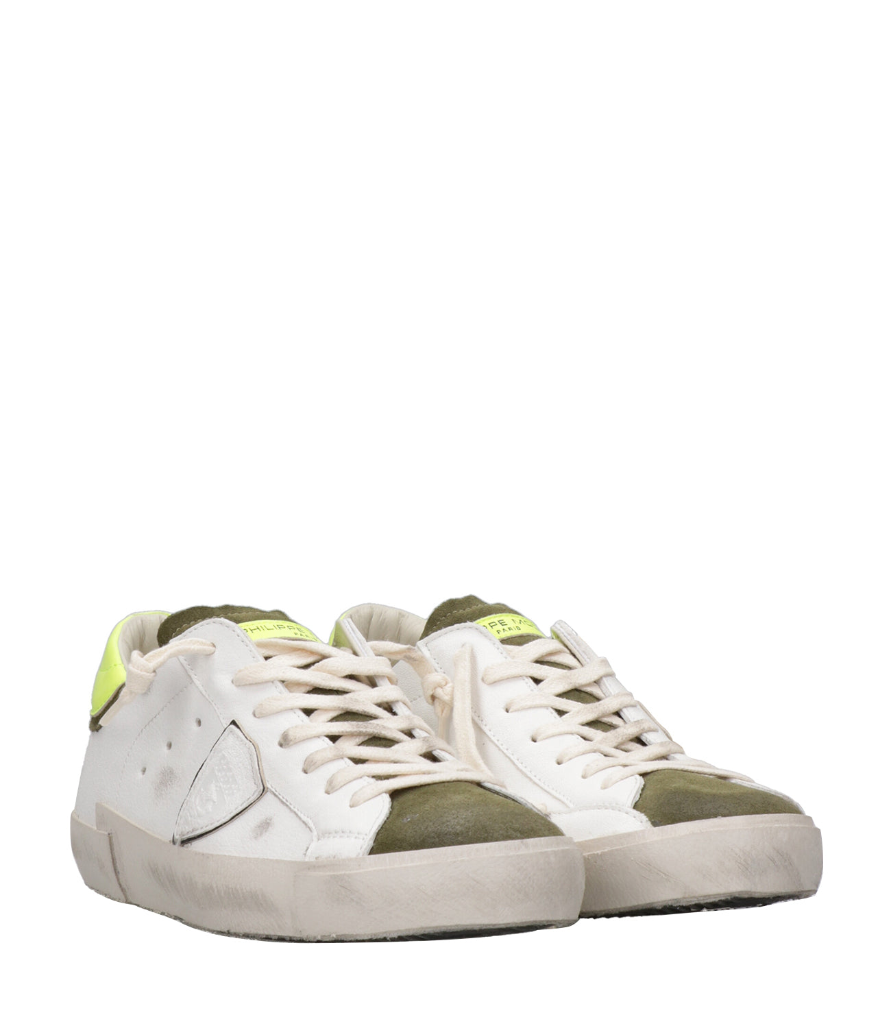 Philippe Model | Sneakers Prsx Low Bianco e Muschio