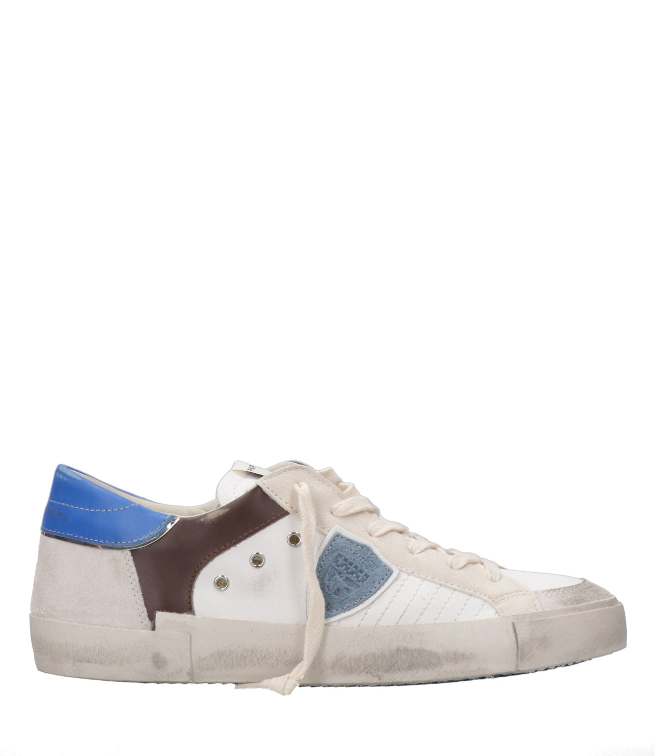 Philippe Model | Sneakers Prsx Low Beige e Marrone