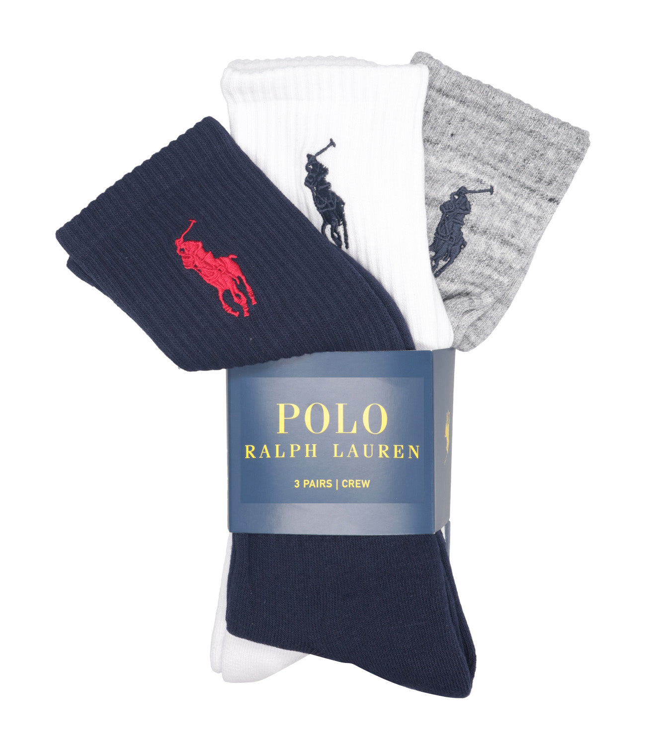 Polo Ralph Lauren | Calzini Blu Bianco e Grigio