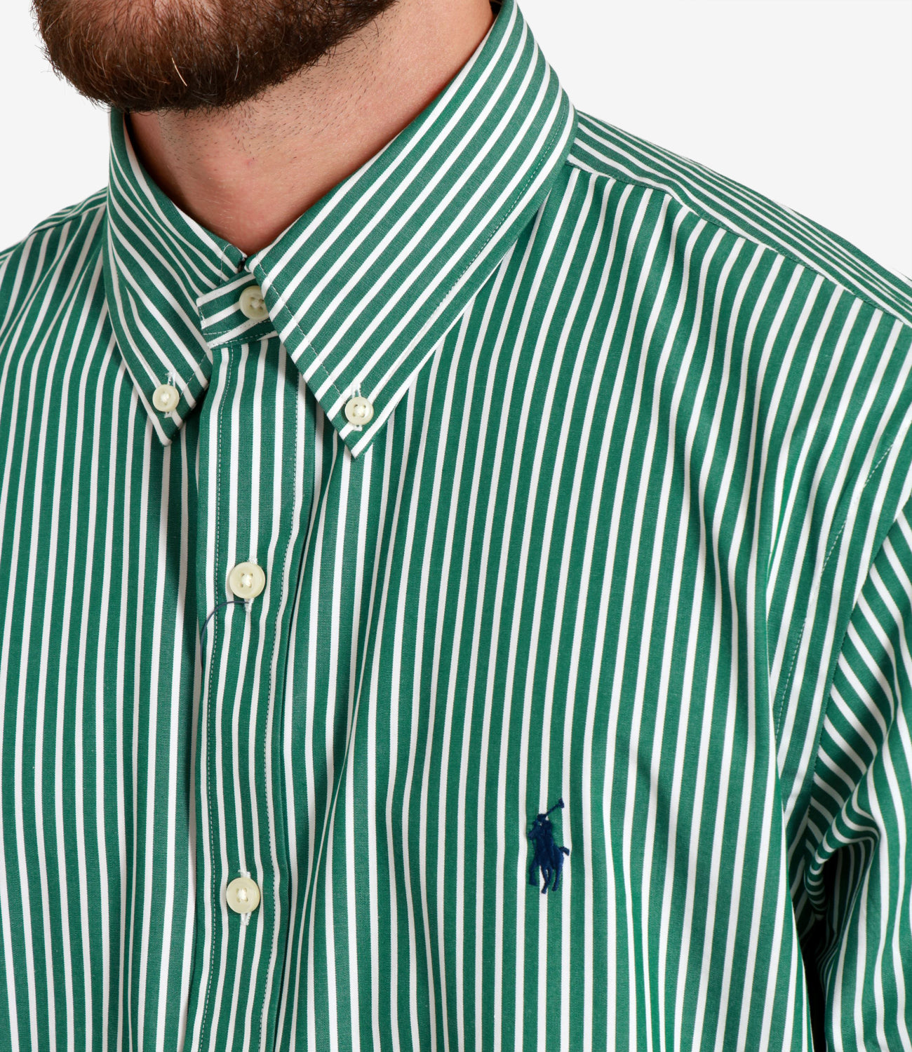 Polo Ralph Lauren | Camicia Verde scuro e Bianco