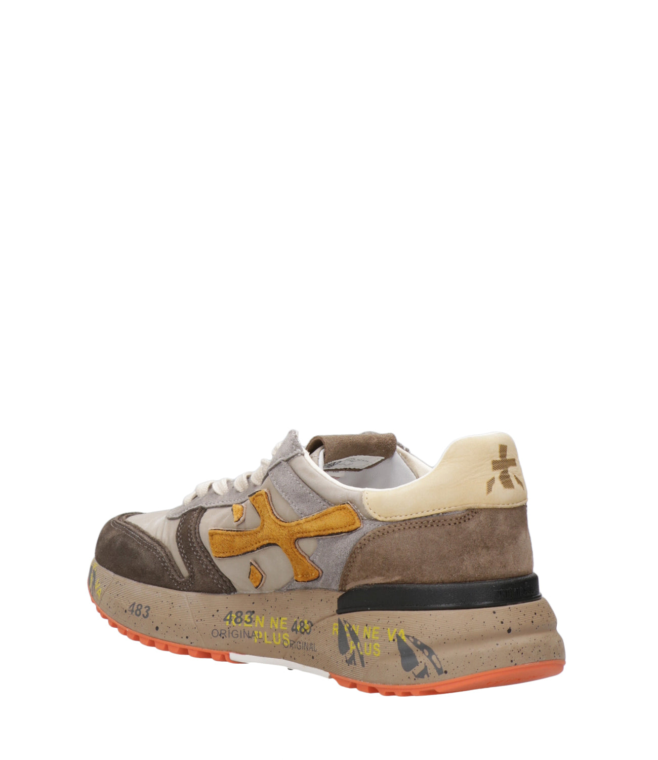 Premiata | Sneakers Mick Taupe e Marrone