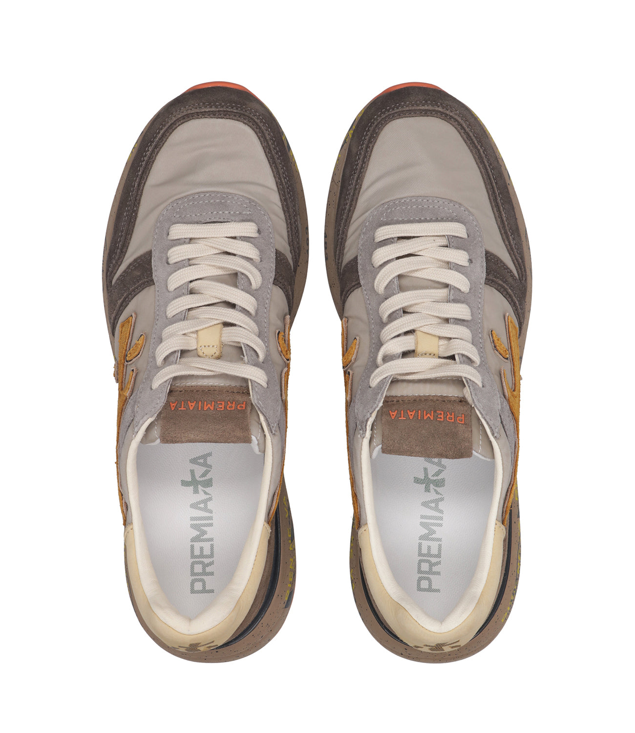 Premiata | Sneakers Mick Taupe e Marrone