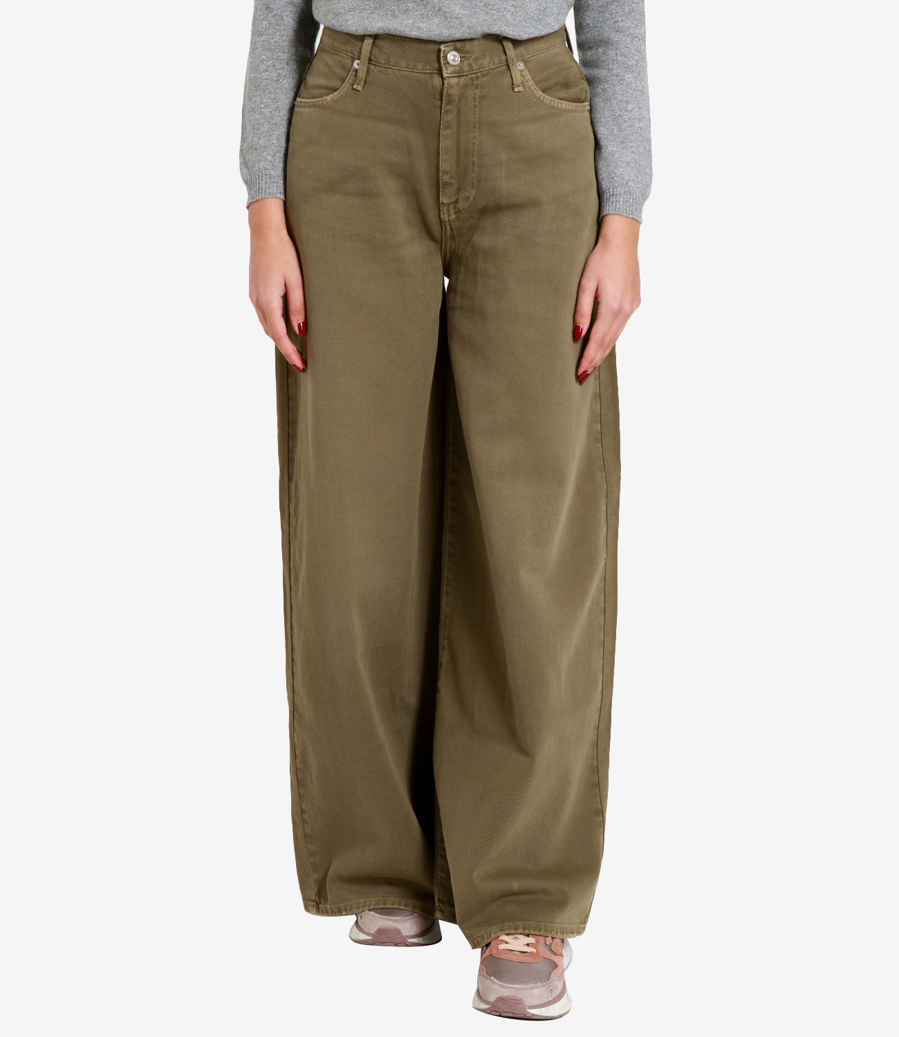 Roy Roger's | Jeans Kaori Verde militare