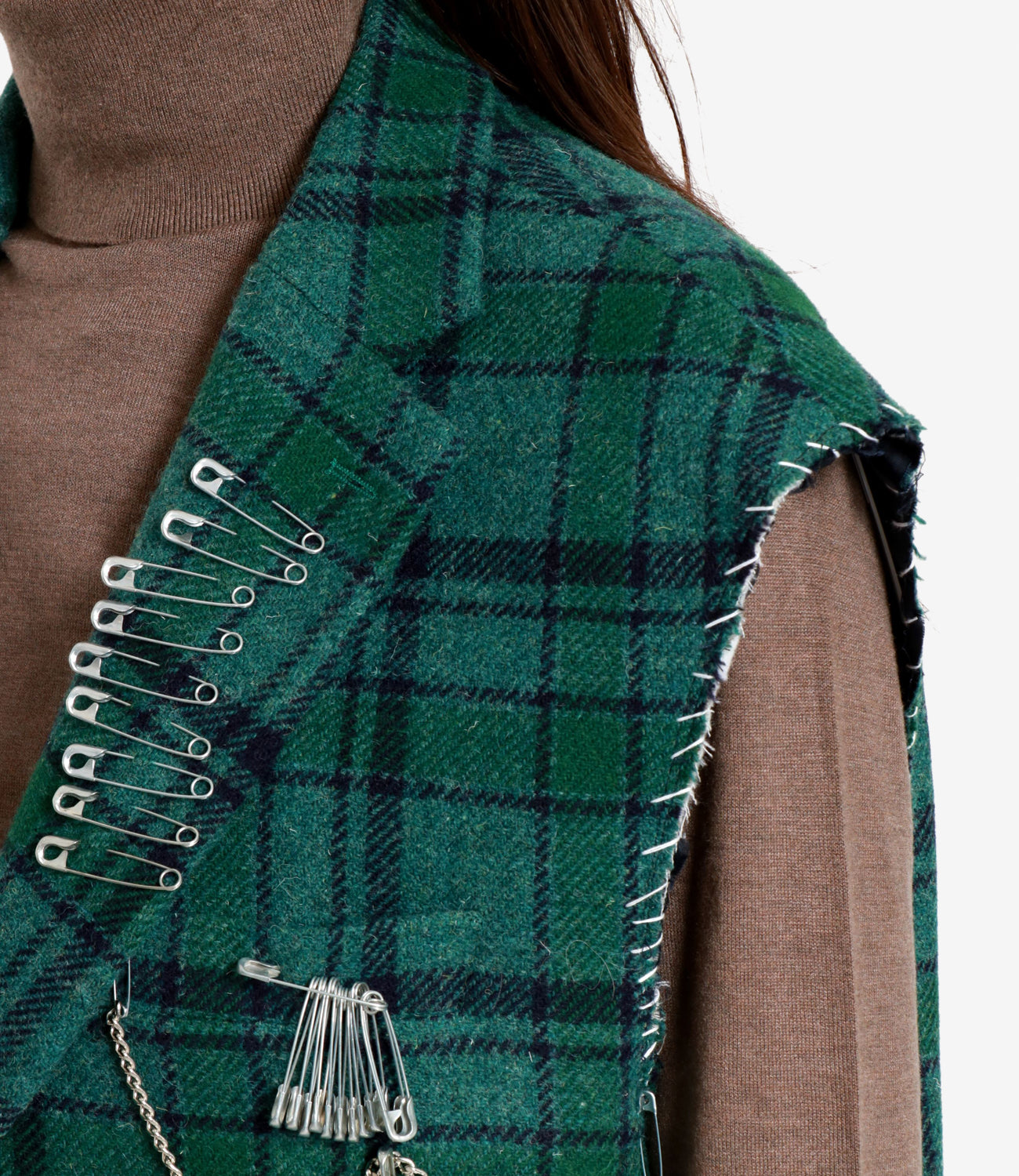 Roy Roger's | Smanicato Verde Blu Navy