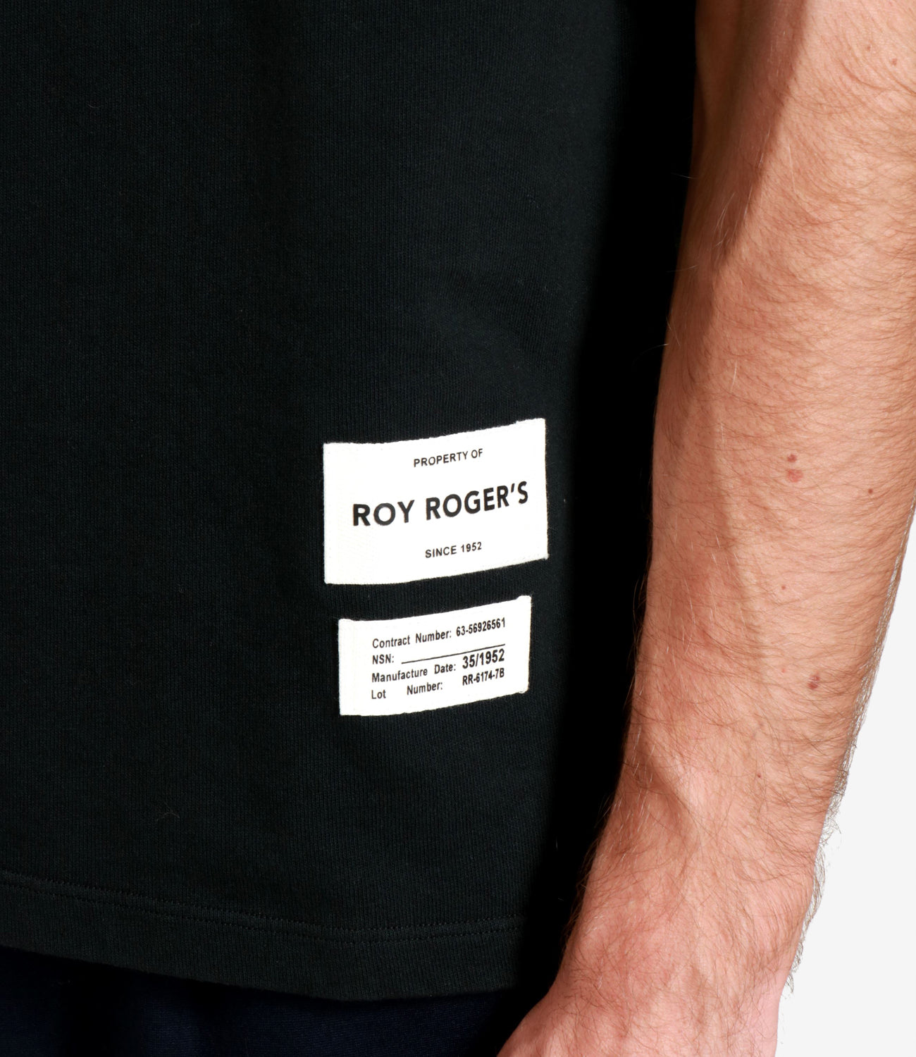 Roy Roger's | T-Shirt Nero