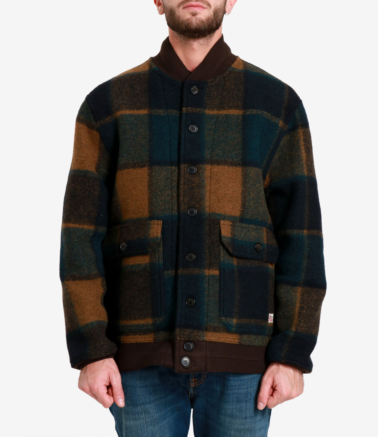 Roy Roger's | Bomber Trooper Marrone e Turchese