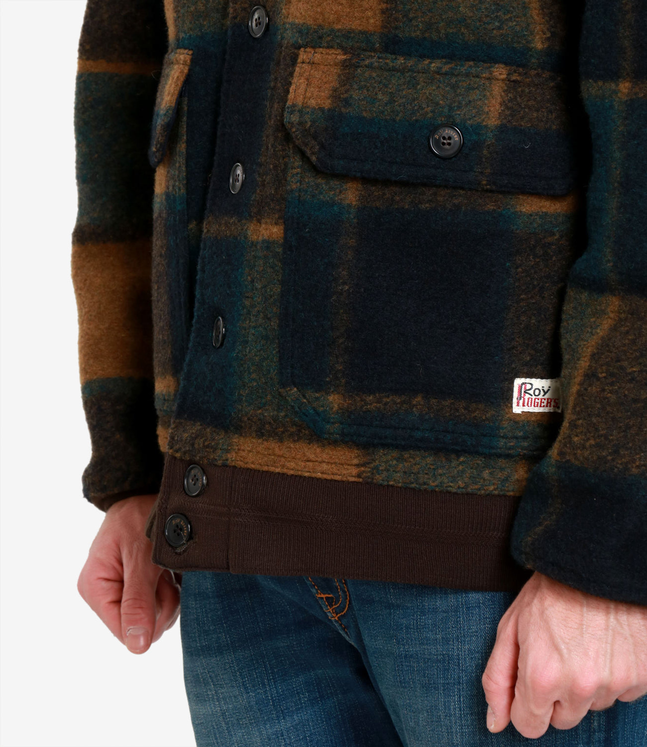 Roy Roger's | Bomber Trooper Marrone e Turchese