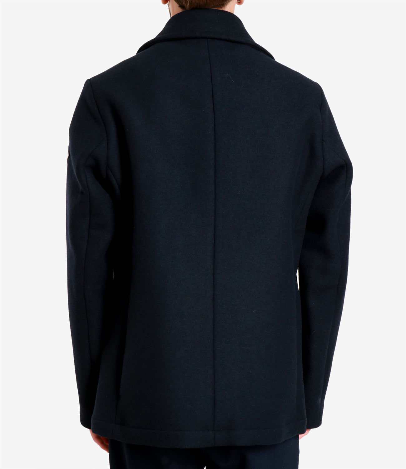 Roy Roger's | Peatcoat Melton Blu navy