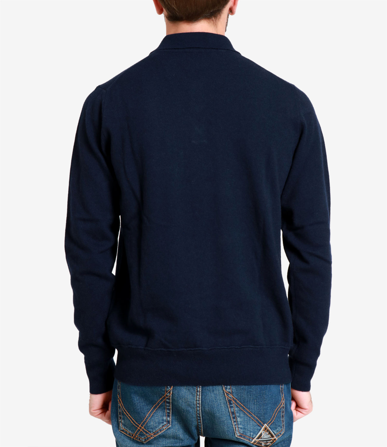 Roy Roger's | Polo Bold Plain Blu navy