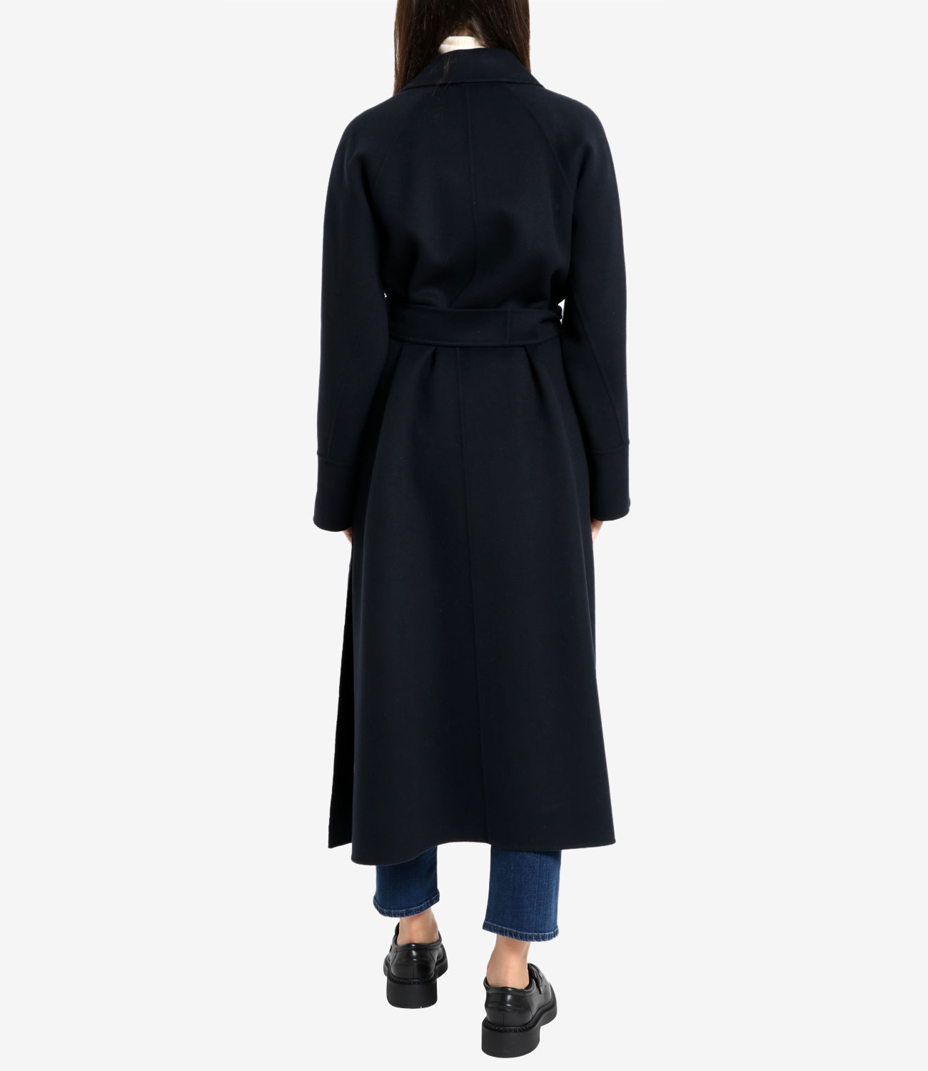 S Max Mara | Cappotto Poldo Blu notte
