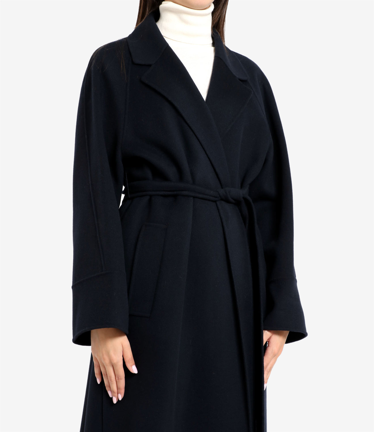 S Max Mara | Cappotto Poldo Blu notte