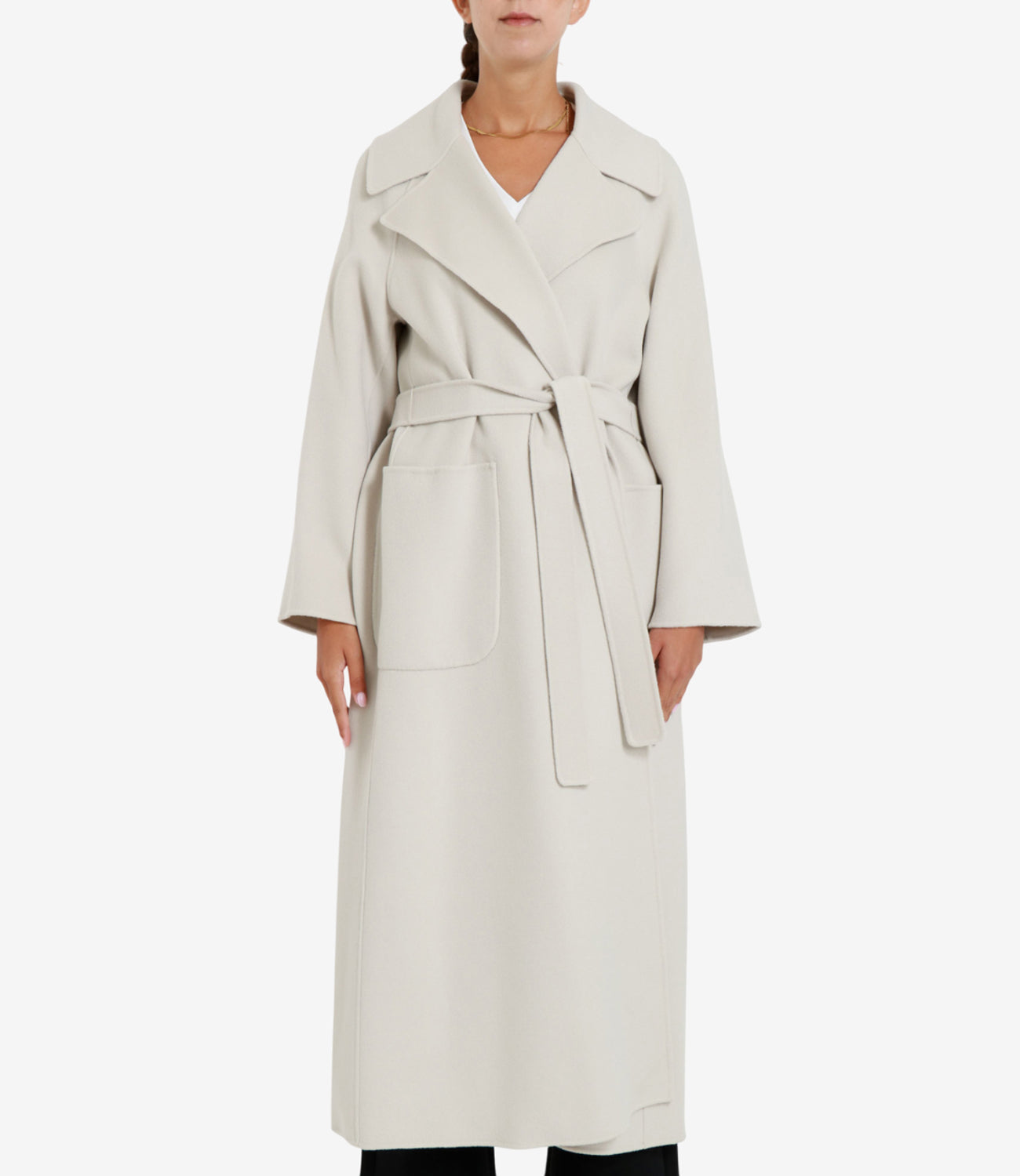 S Max Mara | Cappotto Doris Avorio