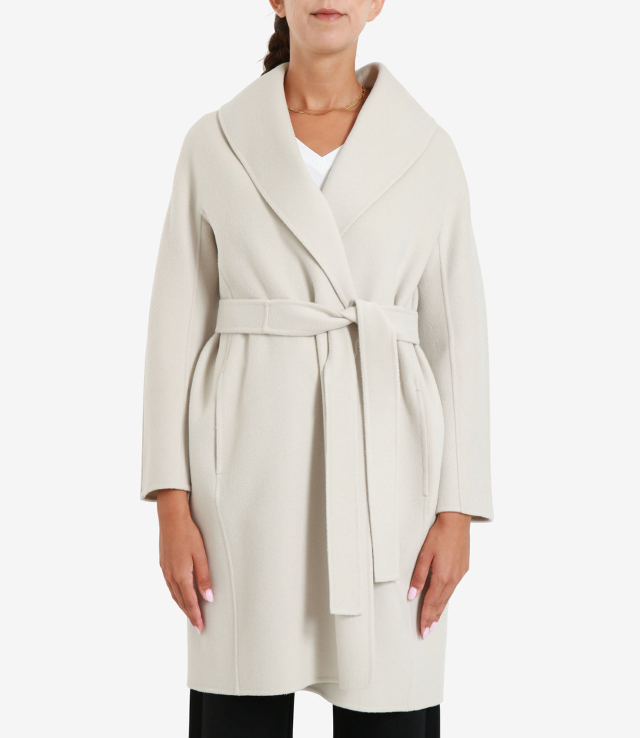 S Max Mara | Cappotto Messi Avorio