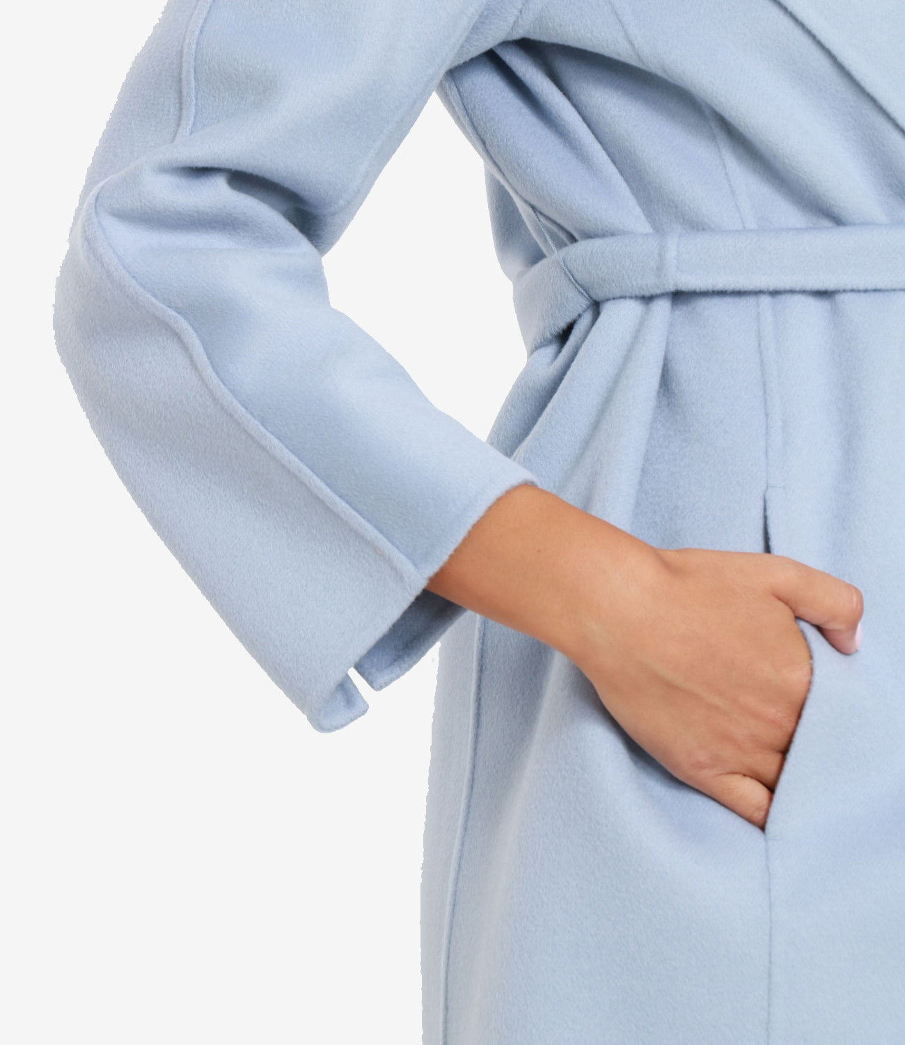 S Max Mara | Cappotto Messi Celeste