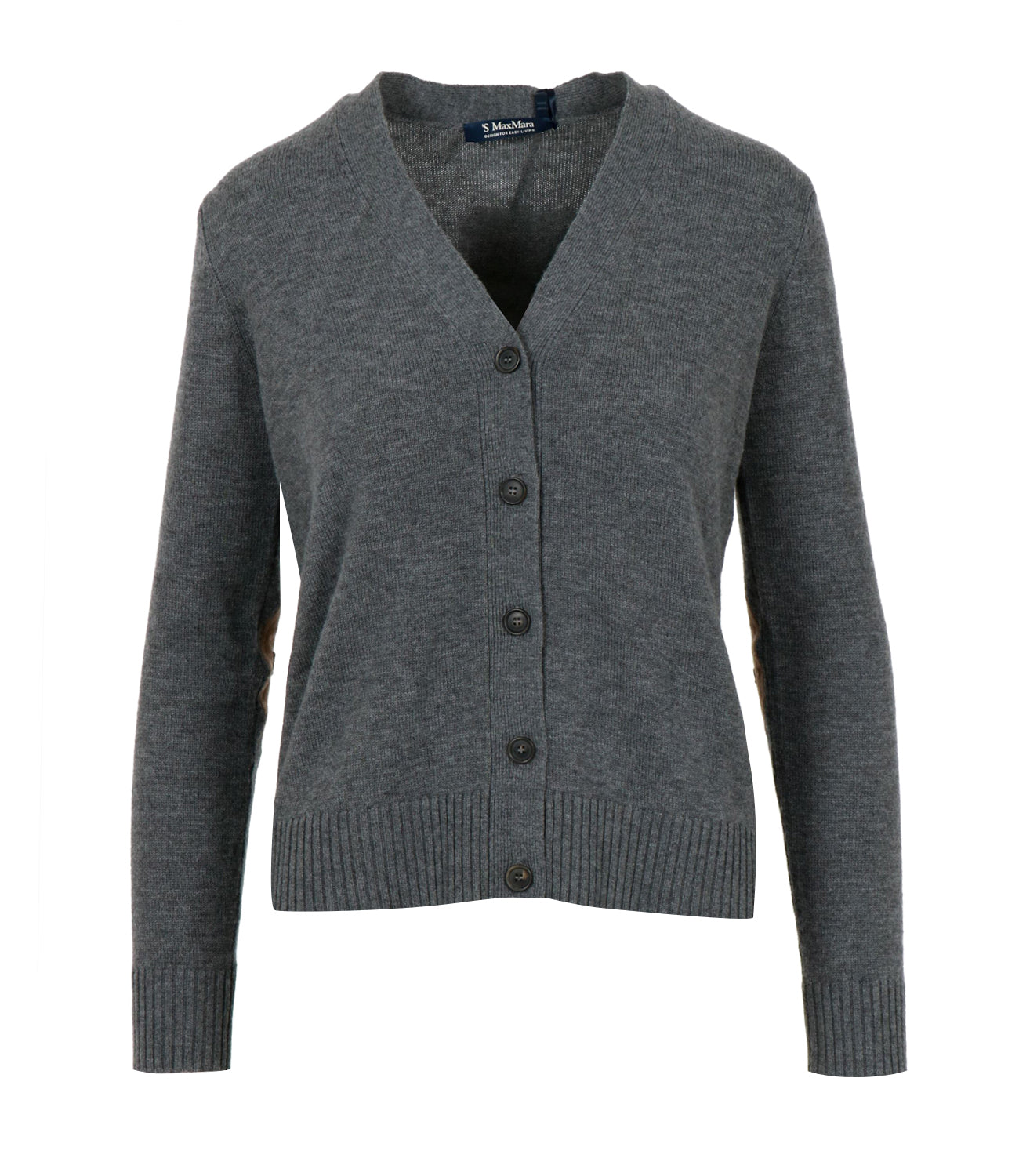 S Max Mara | Cardigan Apollo Grigio medio