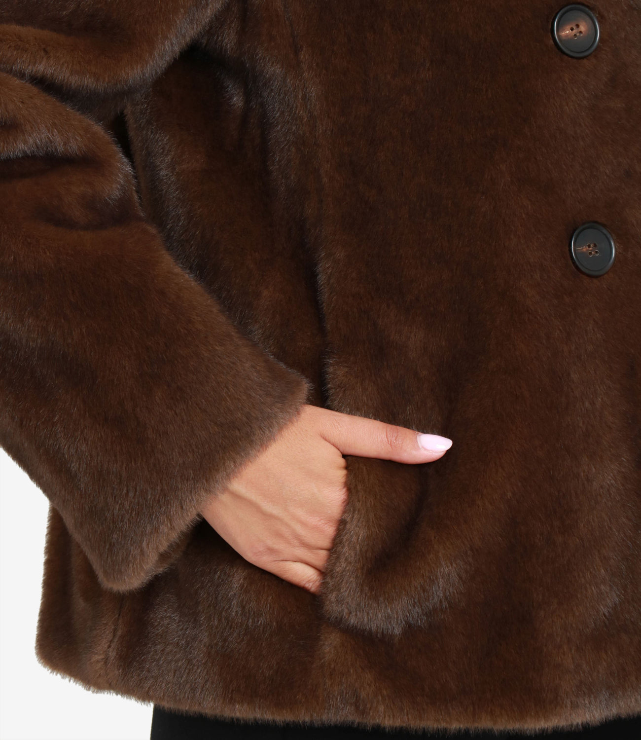 S Max Mara | Pelliccia Laura Marrone