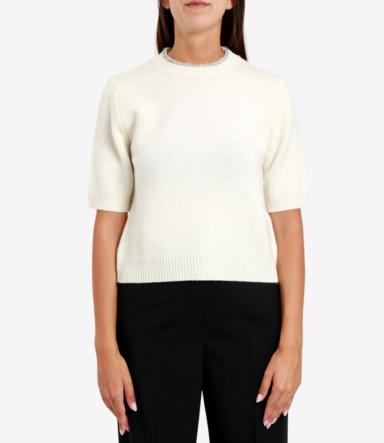 Semicouture | Maglia Leya Avorio