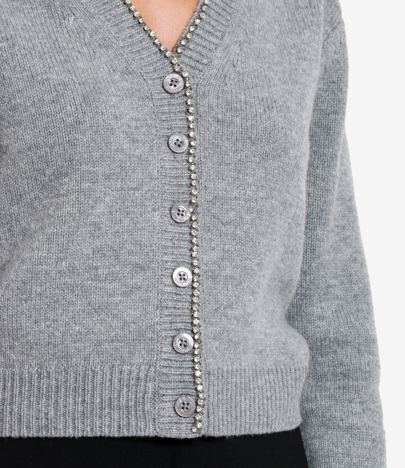 Semicouture | Cardigan Clarinda Grigio