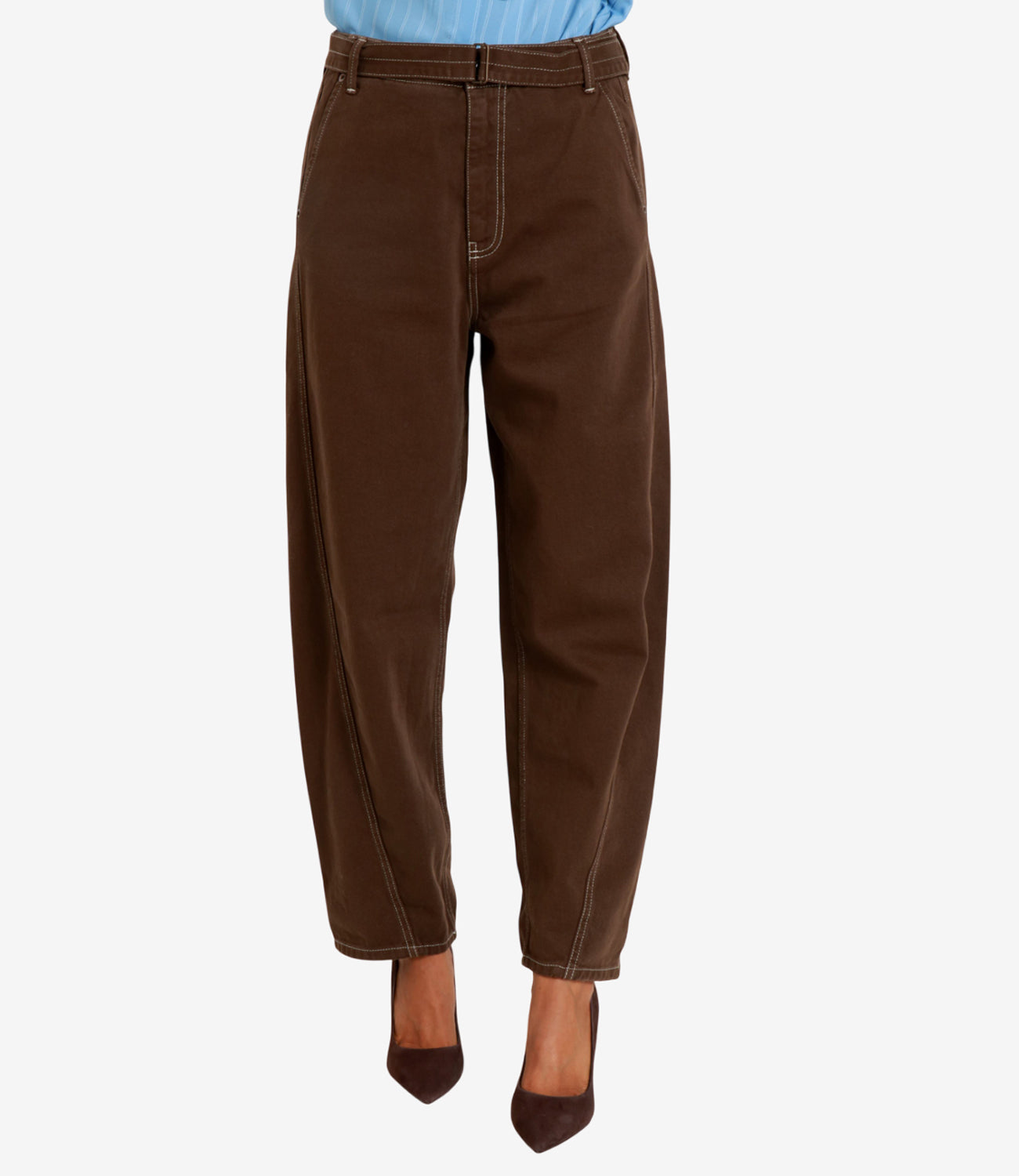 Semicouture | Pantalone Maria Rosa Biscotto