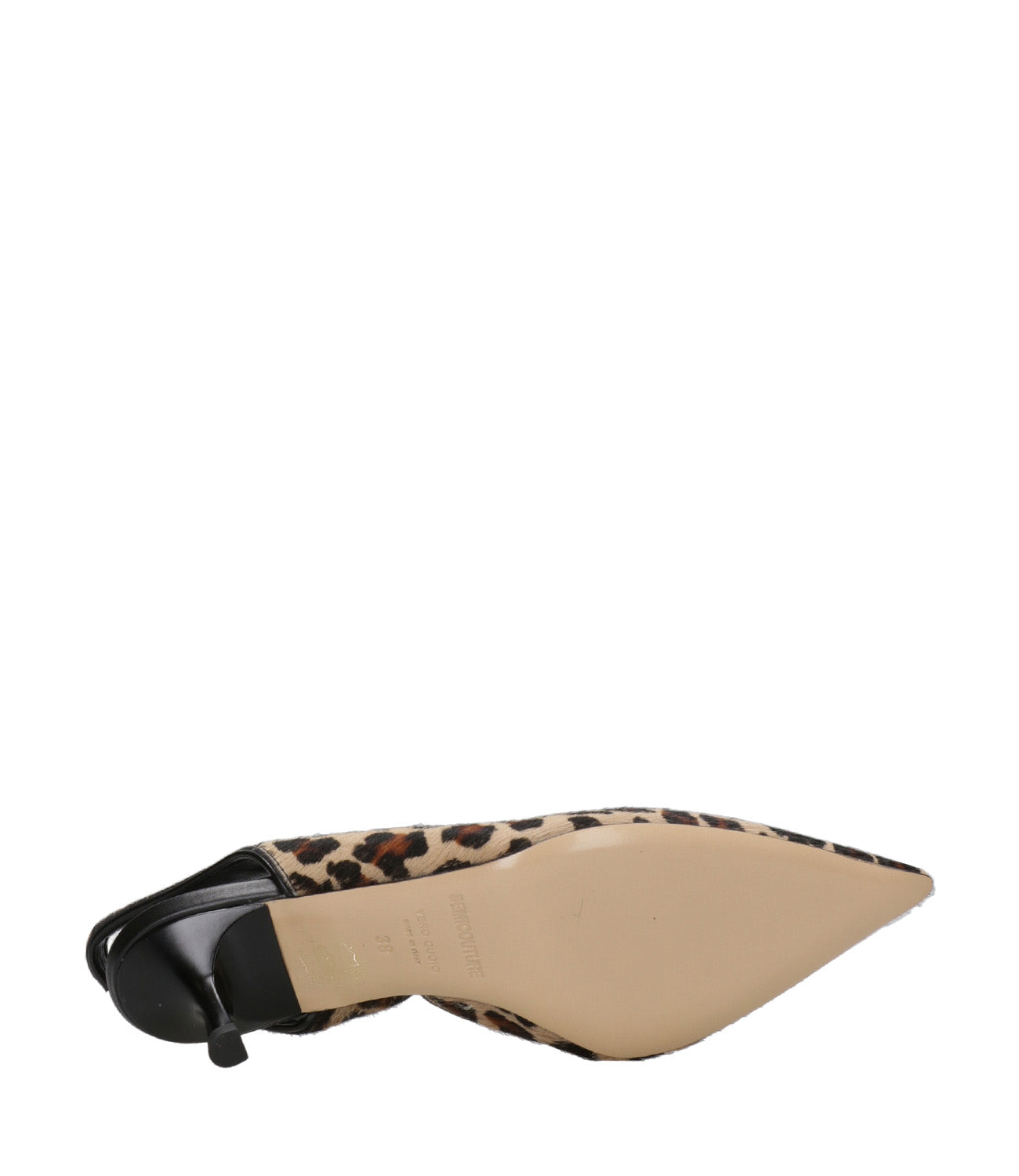 Semicouture | Sandalo Dean Leopardato