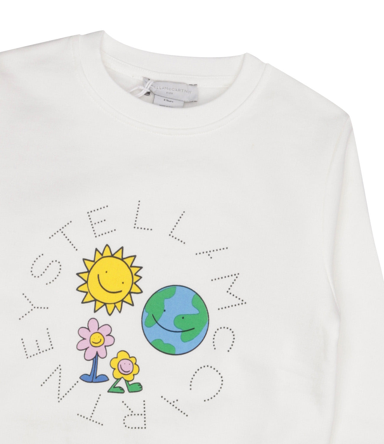 Stella McCartney Kids | Felpa Avorio