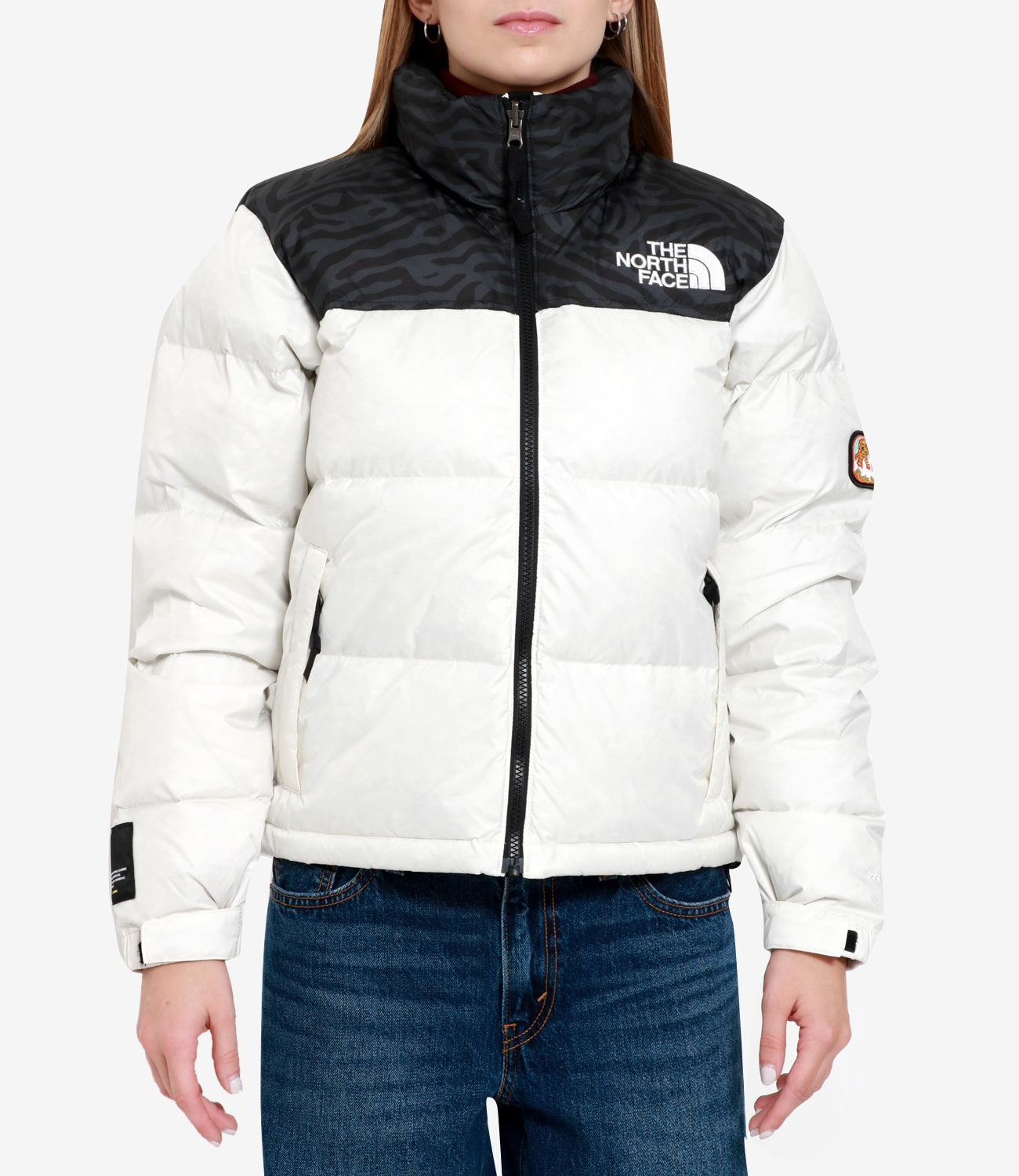 Jacket White+Black
