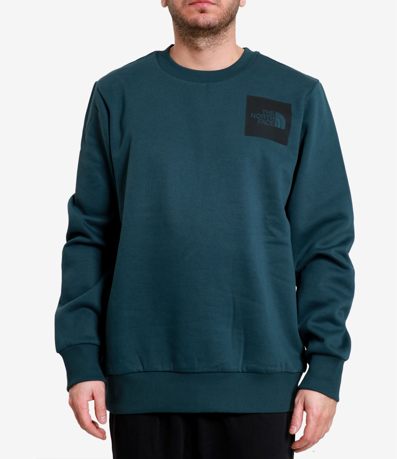 The North Face | Felpa Fine Crew Petrolio