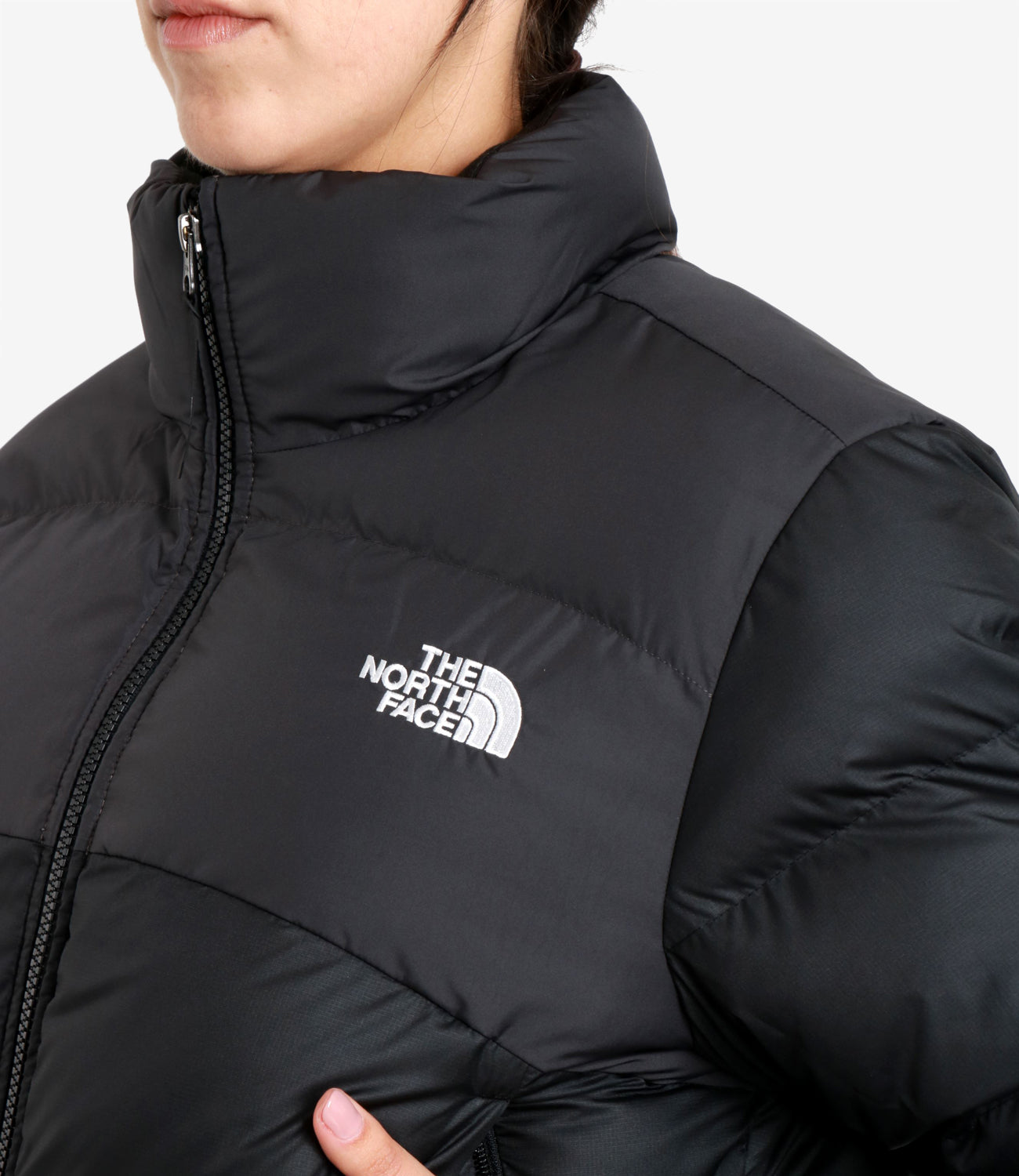 The North Face | Giubbotto W Cropped Saikuru Nero e Asfalto