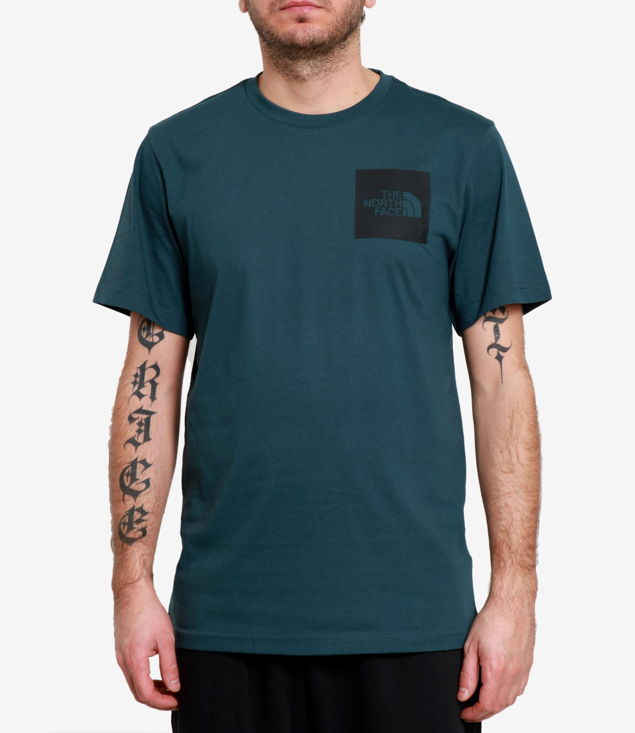 The North Face | T-Shirt Ss Fine Logowear Tops Petrolio