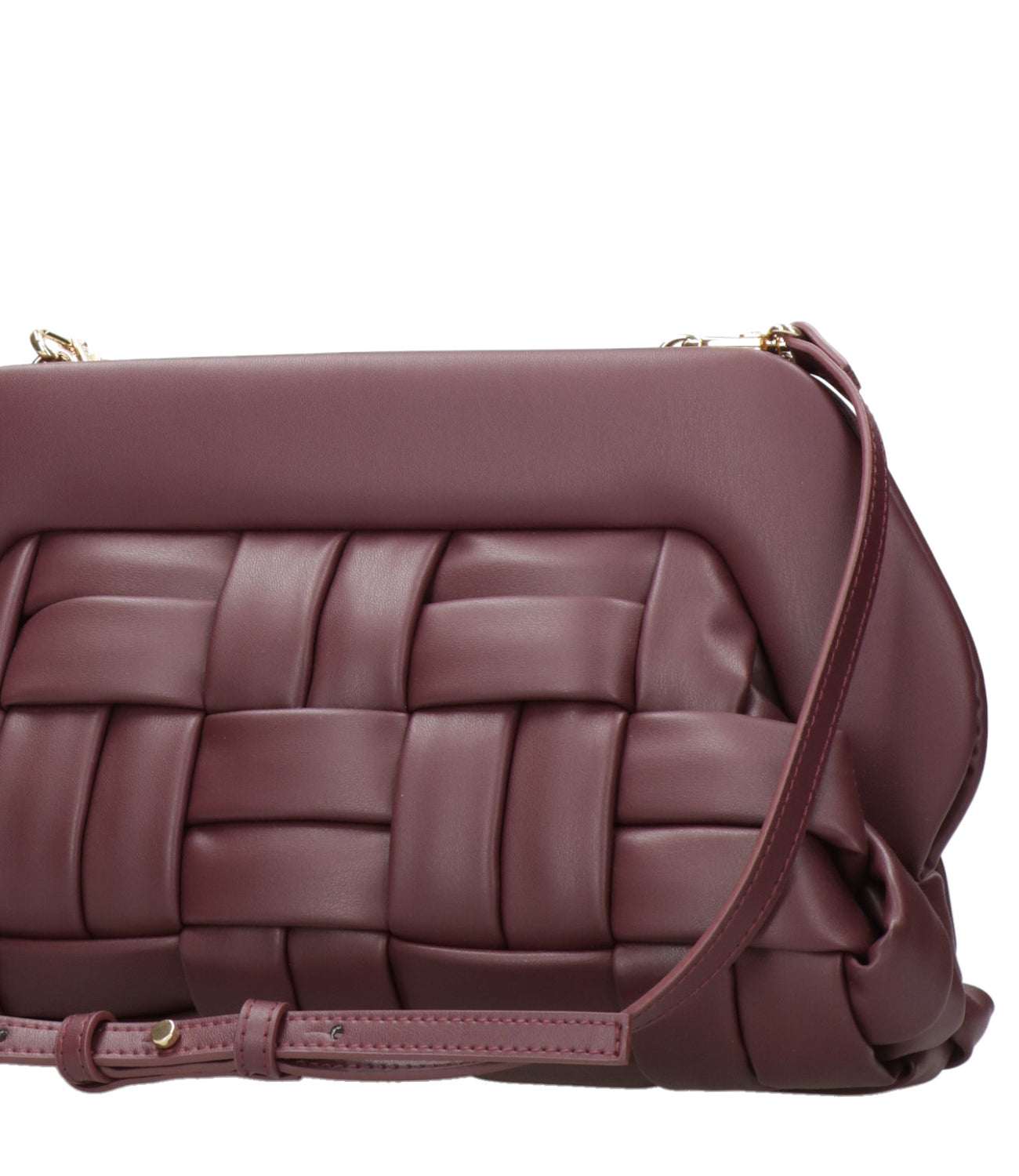 Themoirè | Clutch Bios Weaved Prugna