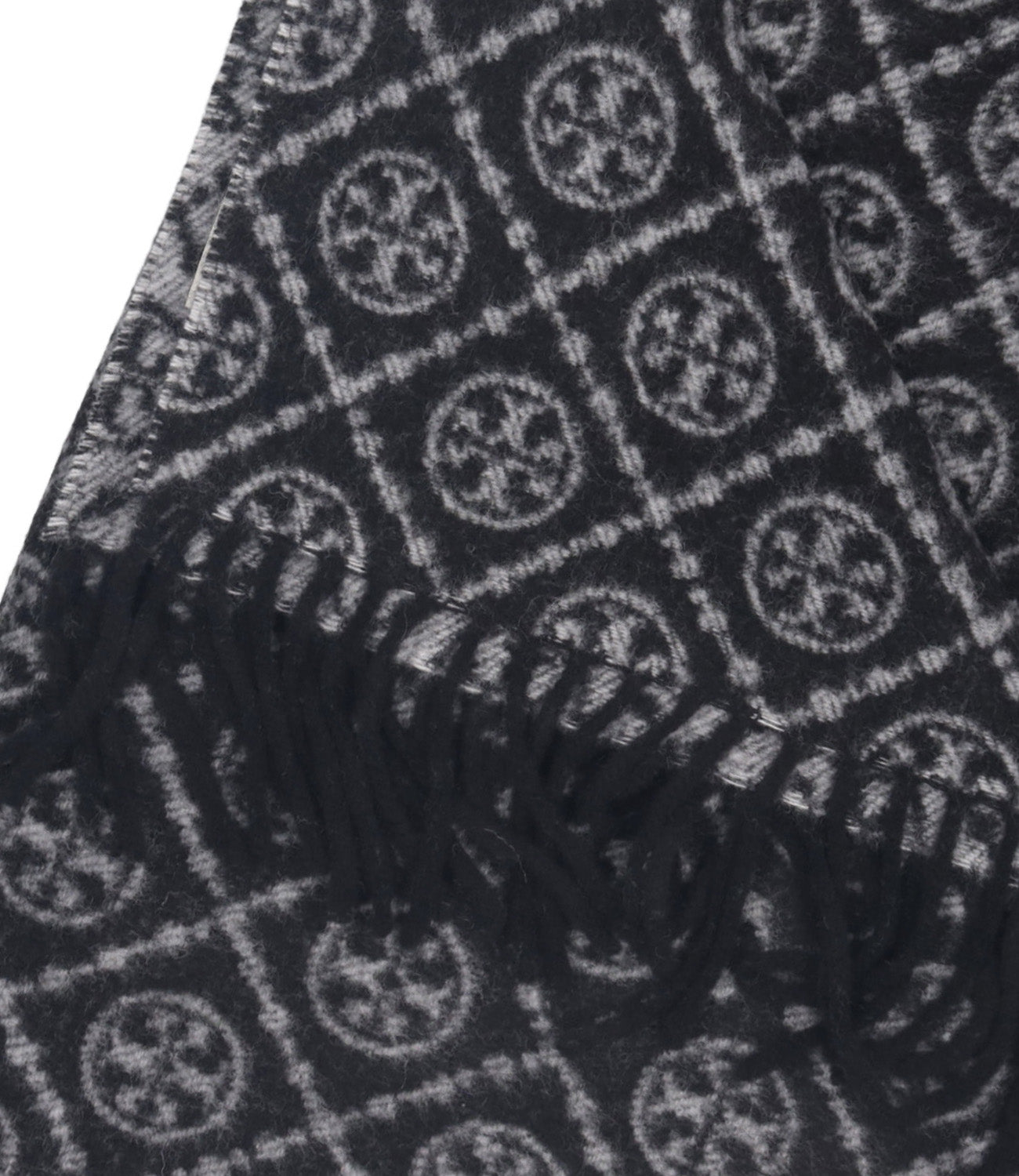 Tory Burch | Sciarpa T Monogram Nera