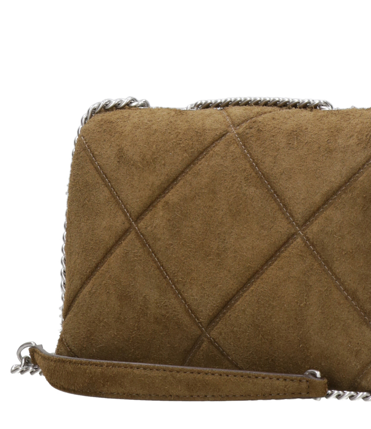 Tory Burch | Borsa a Tracolla Kira Diamond Quilt Verde oliva
