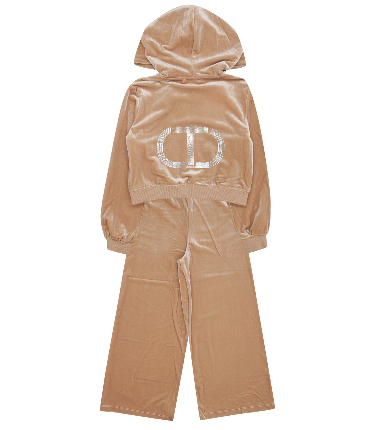 Twinset Kids | Set Maglia Pantalone Sabbia scuro