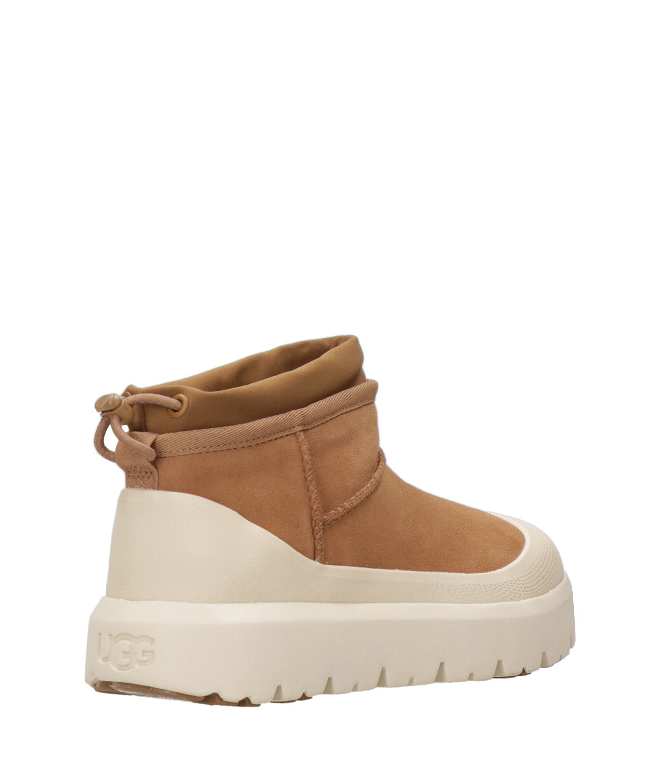 UGG | Tronchetto Ultra Mini Weather Hybrid Chestnut e Bianco