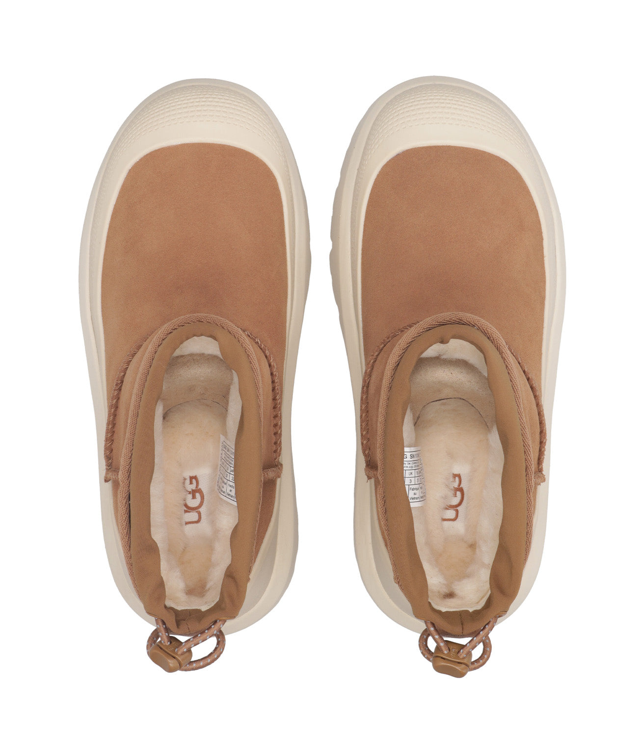 UGG | Tronchetto Ultra Mini Weather Hybrid Chestnut e Bianco