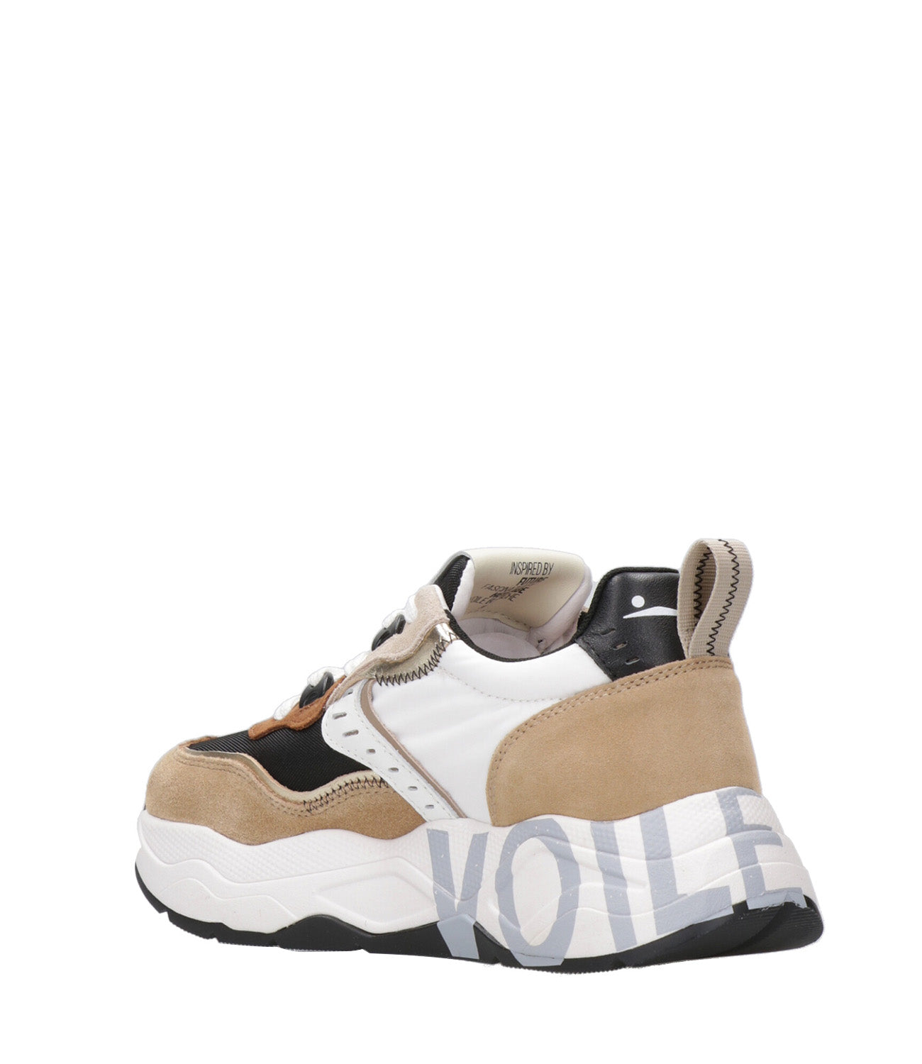 Voile Blanche | Sneakers Club105 Cammello e Nero