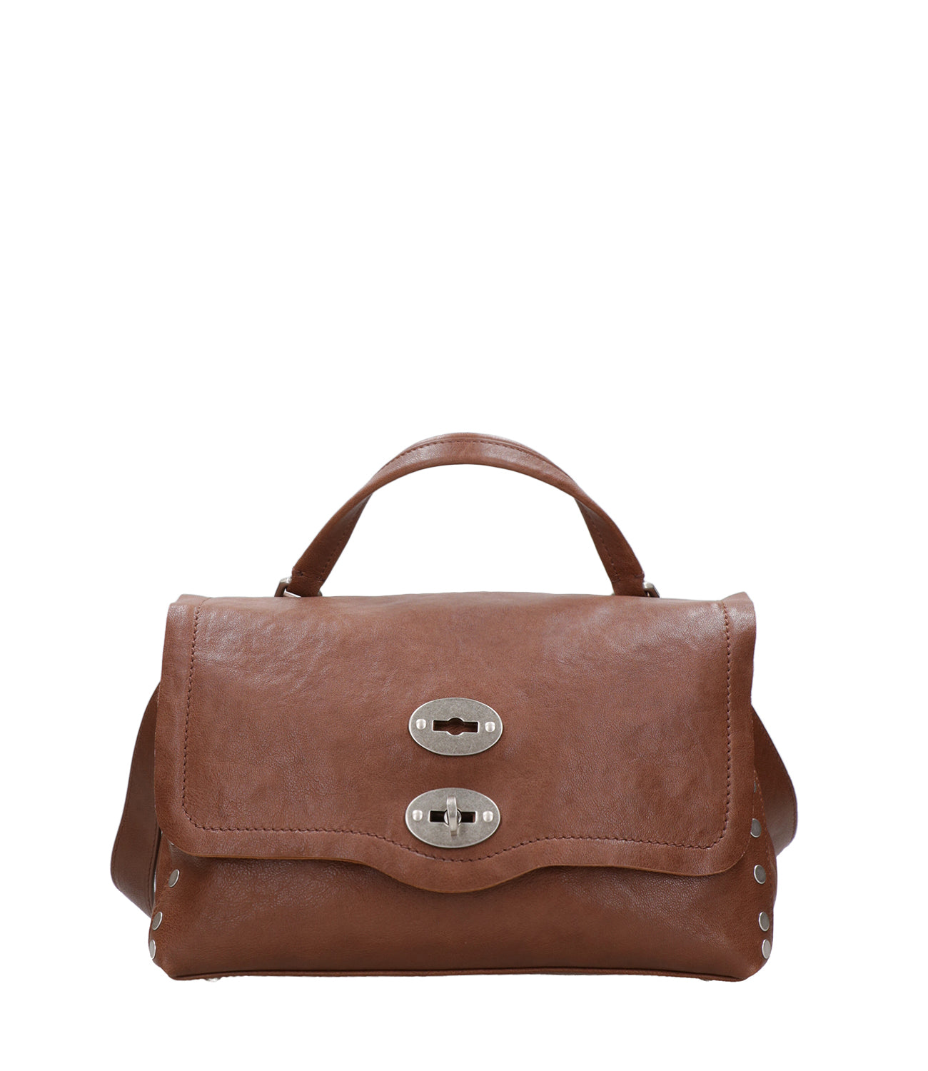 Zanellato | Borsa a Tracolla Postina Tabacco S Sandalo