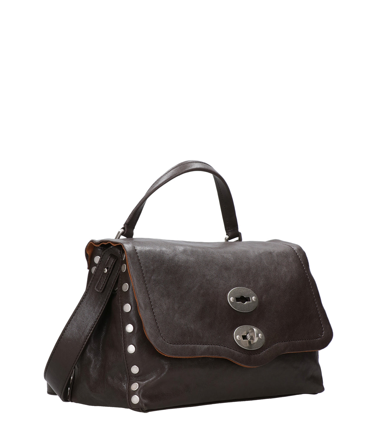 Zanellato | Borsa a Tracolla Postina Tabacco S Moro