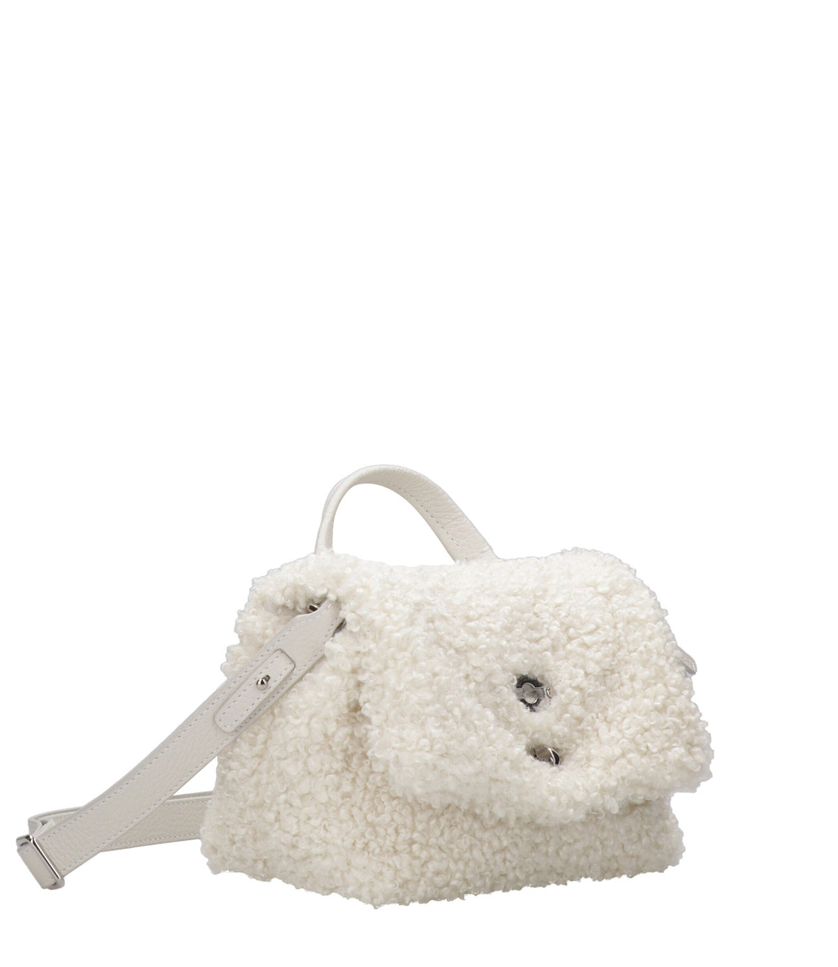 Zanellato | Borsa a Tracolla Postina Dolly Baby Bianco