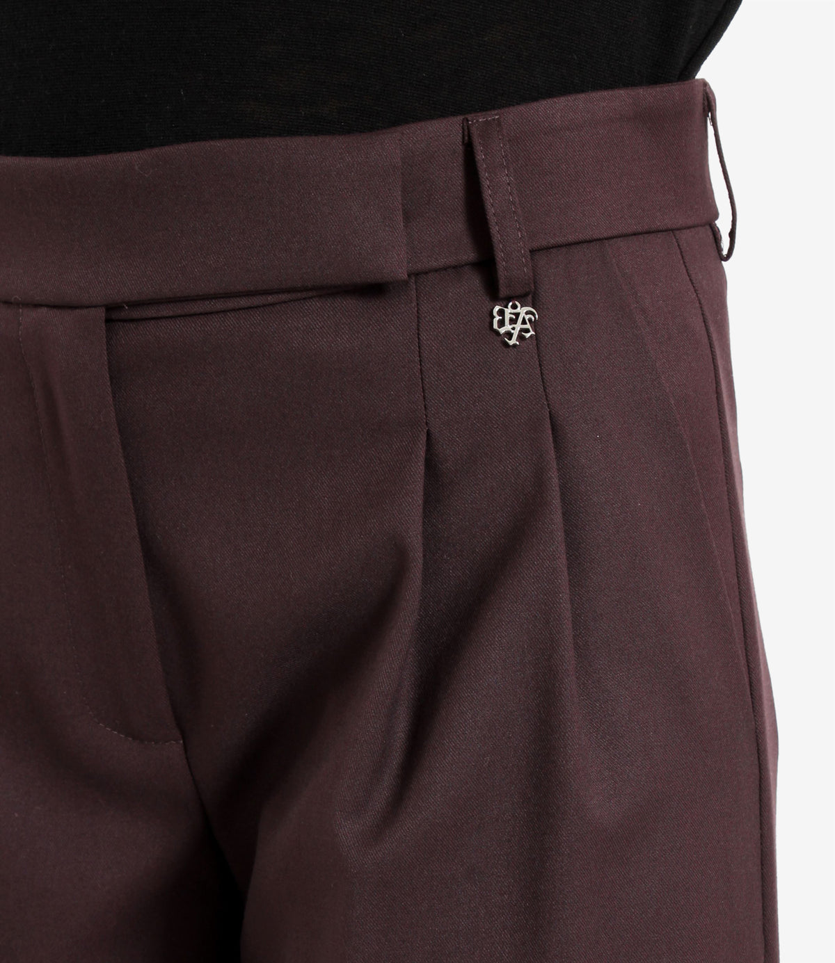 Aniye By | Pantalone Tecla Bordeaux