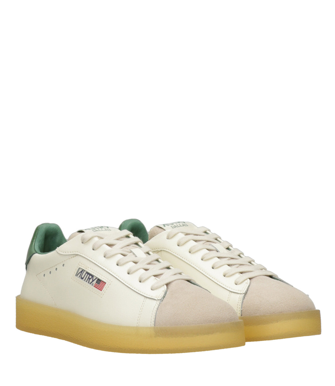 Autry | Sneakers Dallas Low Bianco Verde
