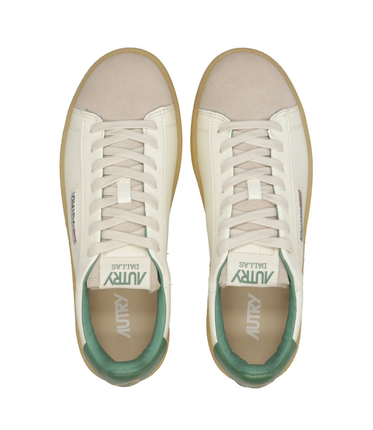 Autry | Sneakers Dallas Low Bianco Verde