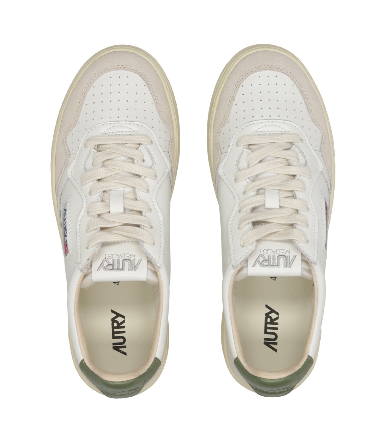 Autry | Sneakers Medalist Bianco Oliva