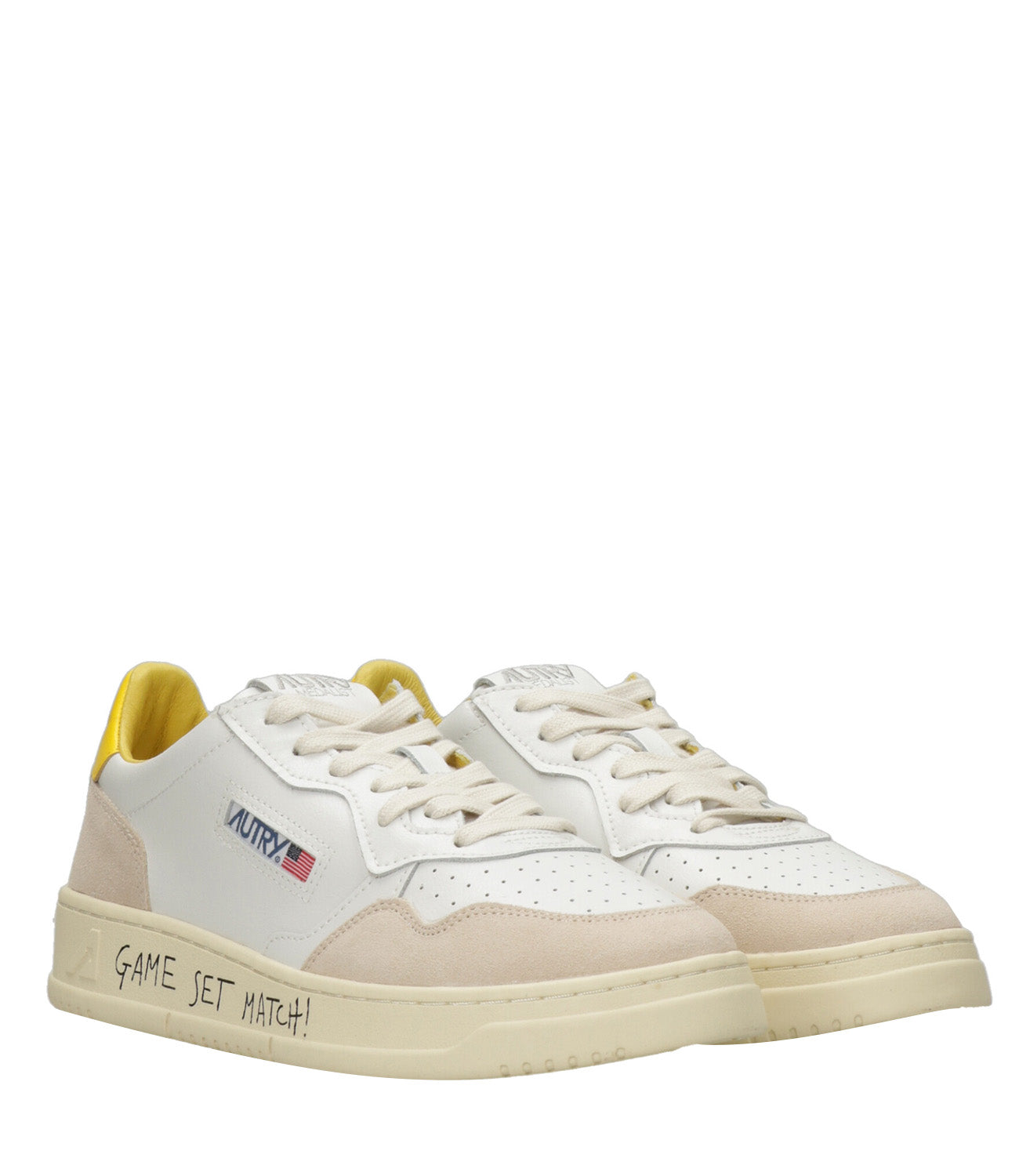 Autry | Sneakers Medalist Bianco Giallo