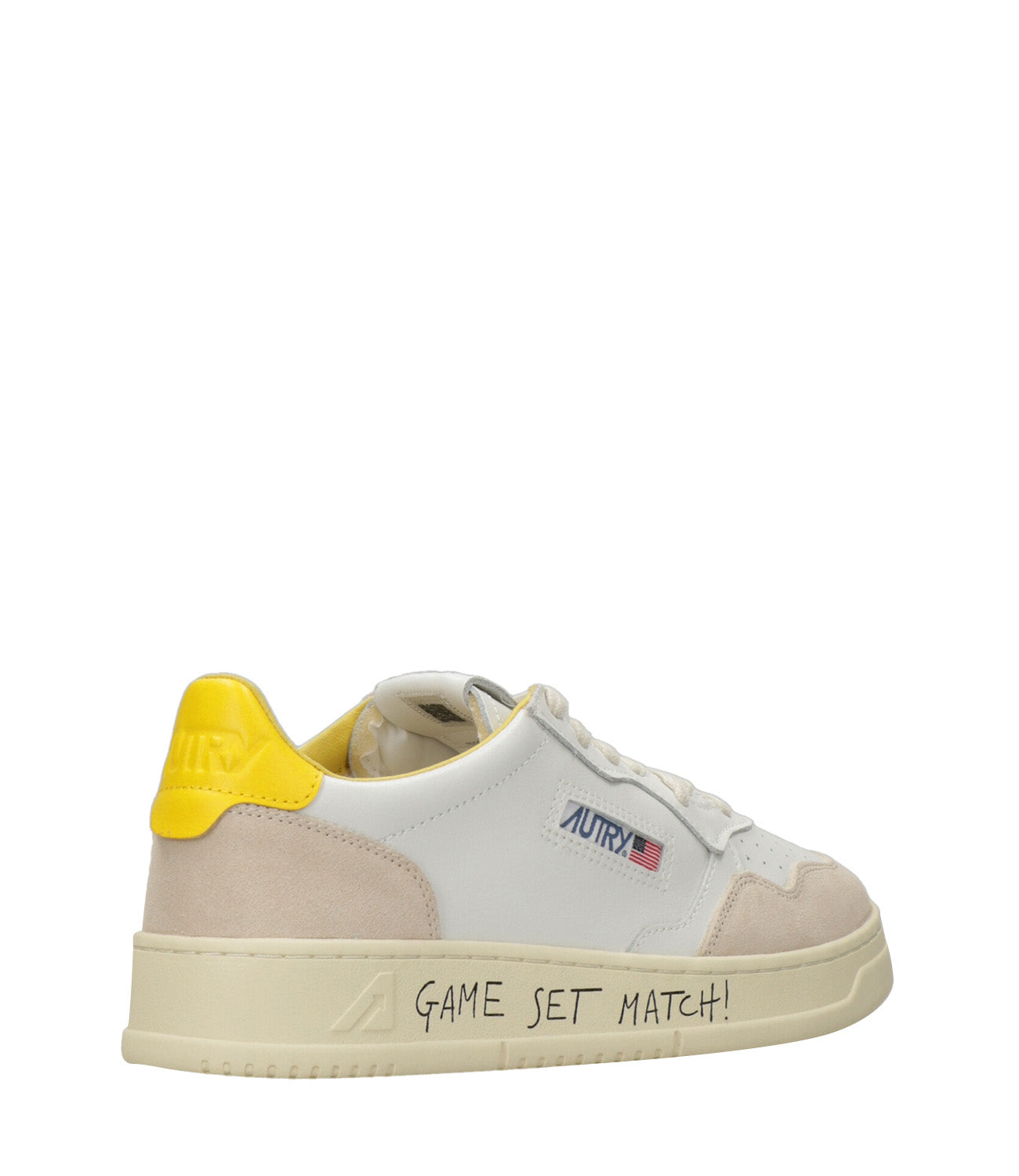 Autry | Sneakers Medalist Bianco Giallo