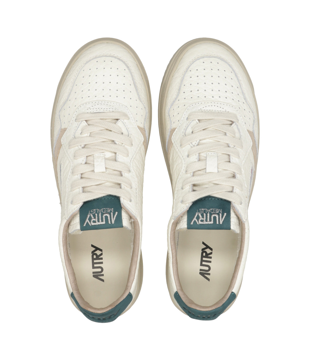 Autry | Sneakers Medalist Bianco Verde bottiglia