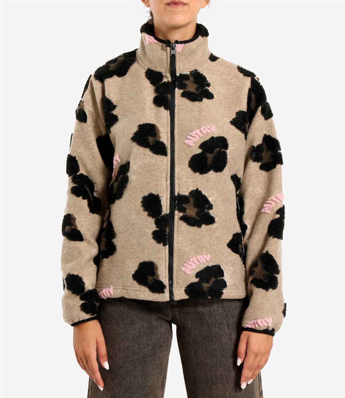 Autry | Giubbotto Varsity College Beige Nero