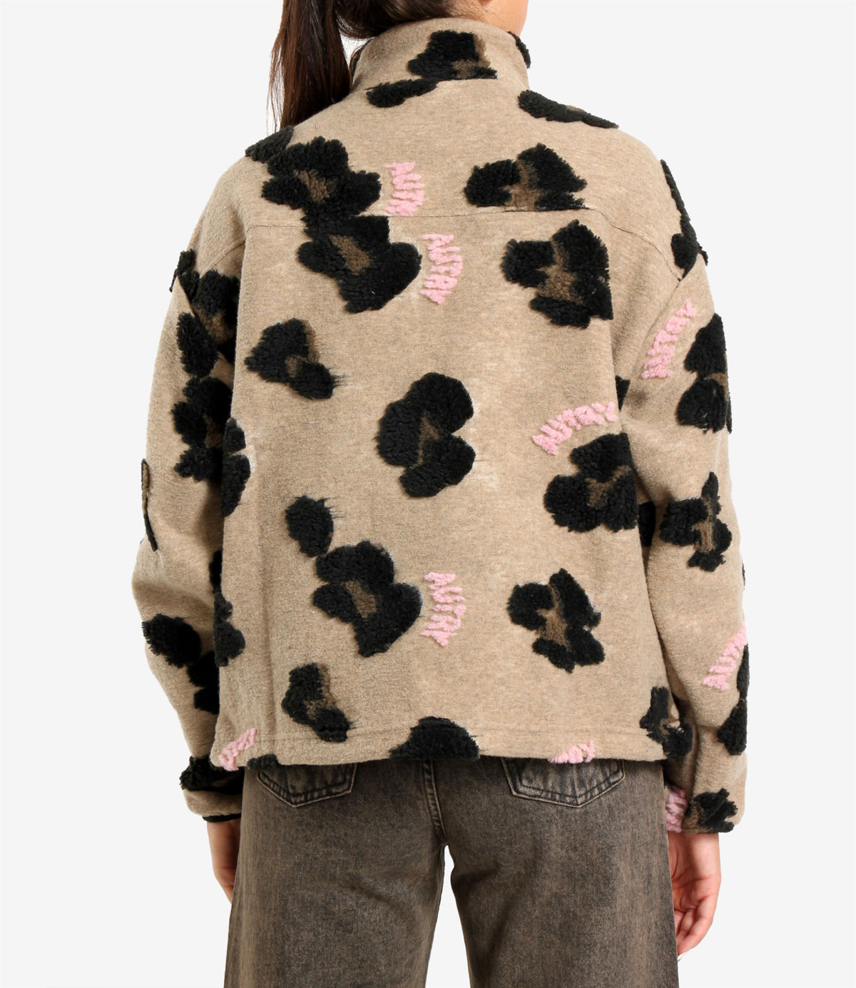 Autry | Giubbotto Varsity College Beige Nero